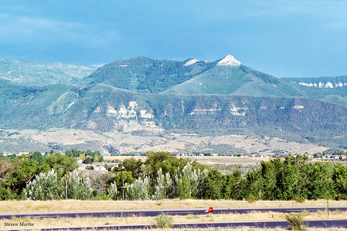 mountain landscape highway scenery colorado mesa parachute
