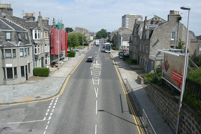 Holburn street. Aberdeen from Deeside railway bridge