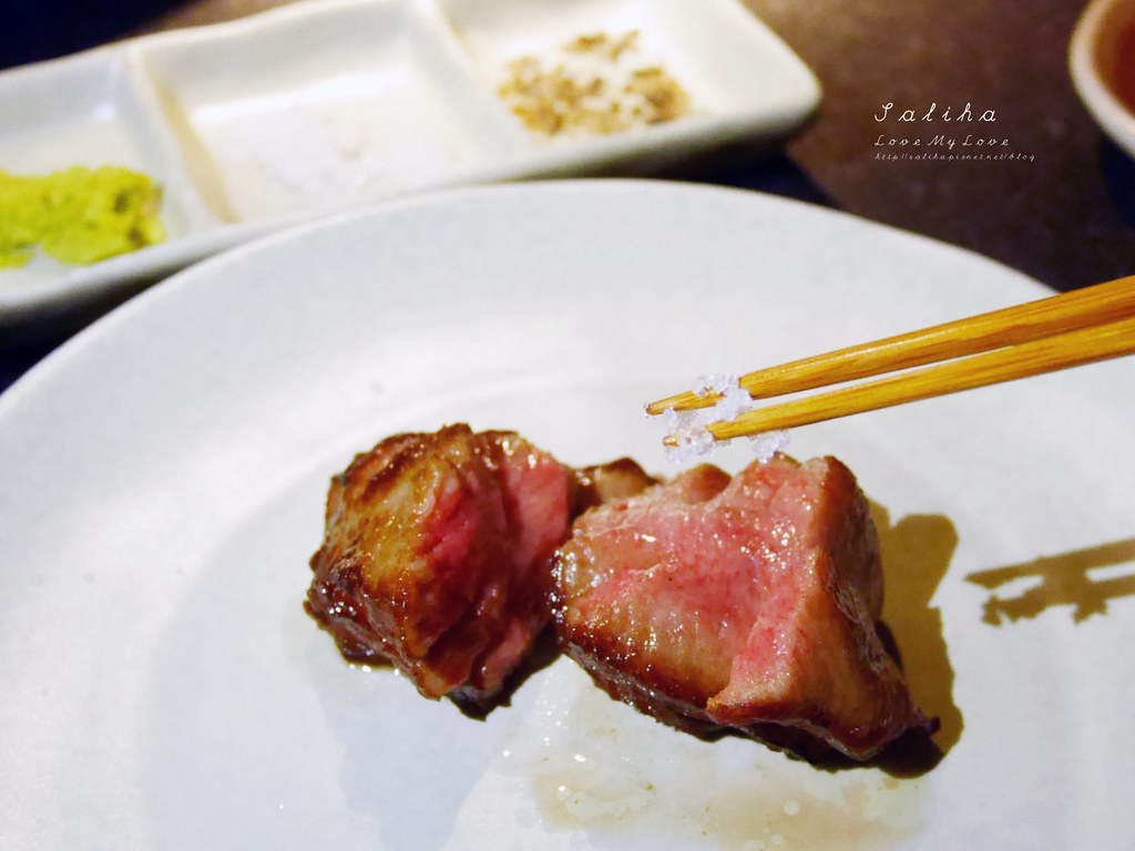 和牛燒肉牛若丸台北情人節父親節母親節餐廳推薦高級日本料理信義區象山 (1)