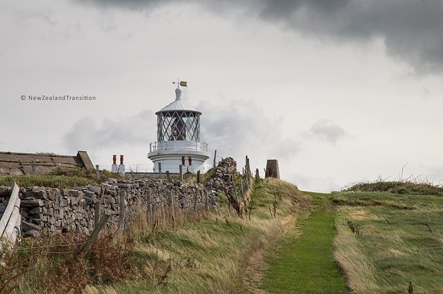 path leading to Caldey Island Lighthouse, Pembrokeshire