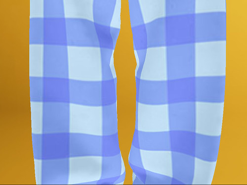 Blue Square Pajamas Full (F)