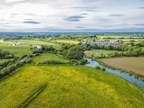 mavic air mavicair2 drone dji flight fly lechlade river thames riverthames ngc flickr flickrestrellas spring may 2020 lockdown countryside oxfordshire gloucestershire wharf lock scenic landscape fields field pastures summer uk british green swindon scenery fflickr