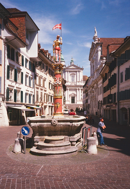St. Ursen Fountain and Hauptgasse
