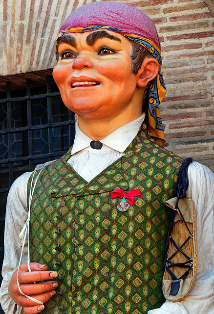 A Valencian Giant Mannequin For the Corpus Christi Parade (La Tarasca) Olympus OM-D EM1.2 & Panasonic Lumix G 35-100mm f2.8 Zoom