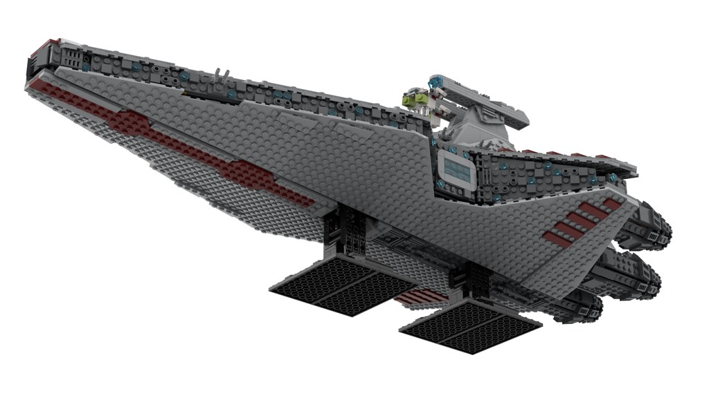 VenatorUnder | Venator-class Republic attack cruiser MOC bas… | Flickr