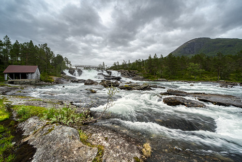 noorwegen norway landschap landscape water waterval waterfall likholefossen