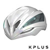 478-104 KPLUS安全帽S系列公路競速-ULTRA GALAXY幻彩白色 L(59-62cm320g) (K-S010-GXWT-L)(含氣壩型&低風阻導流2種透明白磁吸式帽蓋)