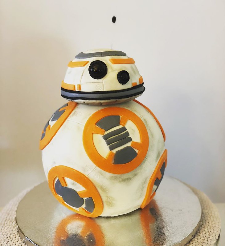 BB8 Cake by DPs Sweet Life