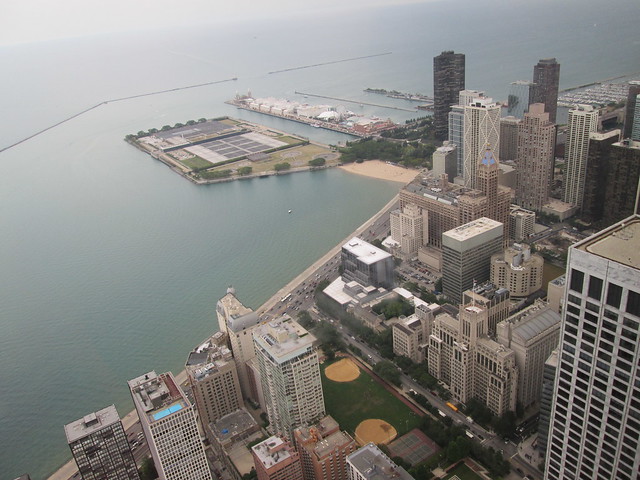 View from the John Hancock Observatory