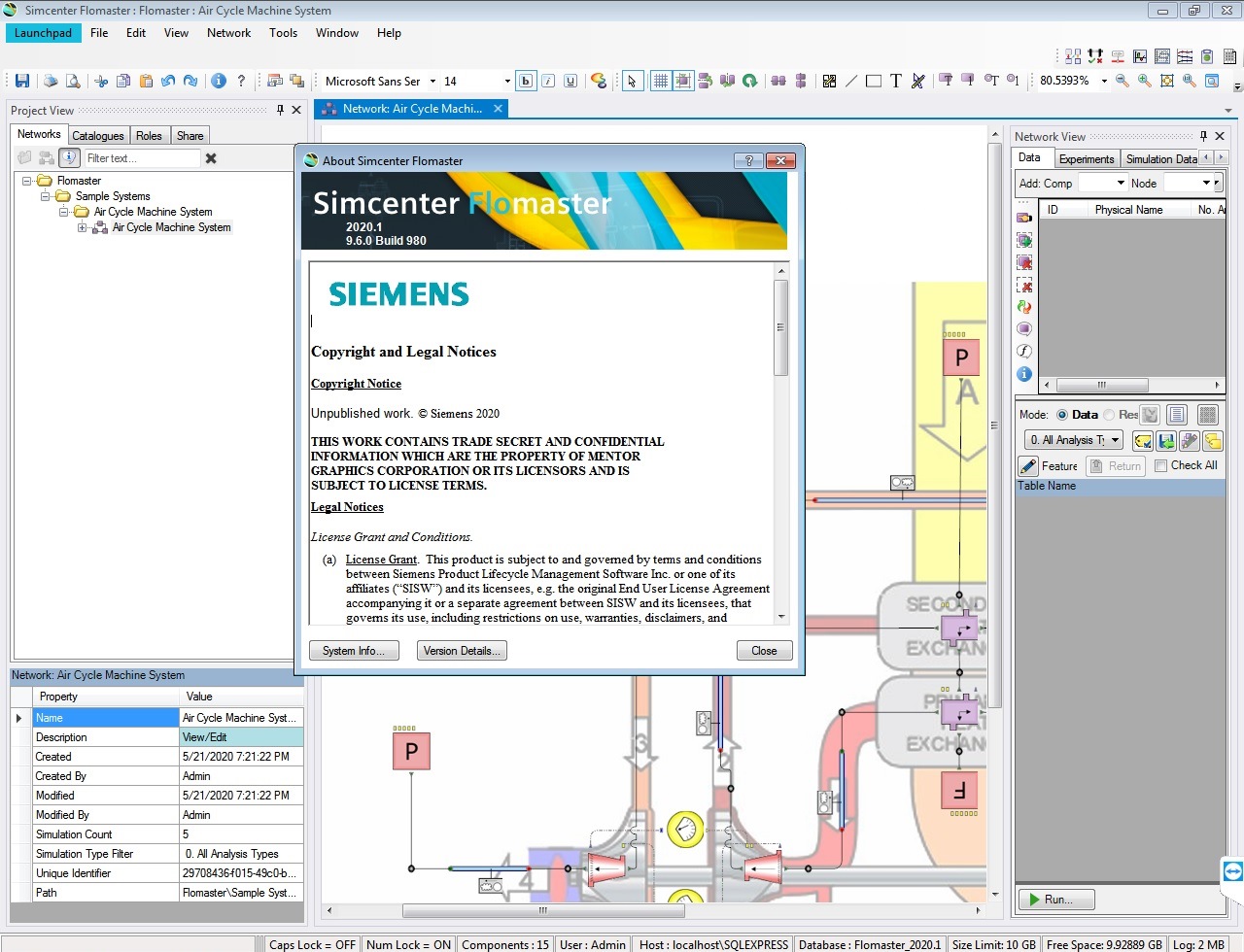 Working with Siemens Simcenter Flomaster 2020.1 full license