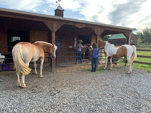 The stables at Creekside Ranch. From Why Bedford, PA was the Perfect Place for a Mother/Daughter Trip