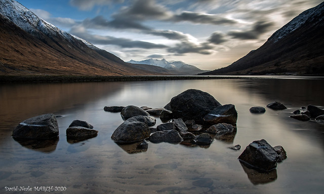 The waters of Loch Etive