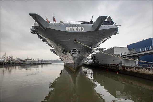 USS Intrepid Air Carrier, NYC,  USA