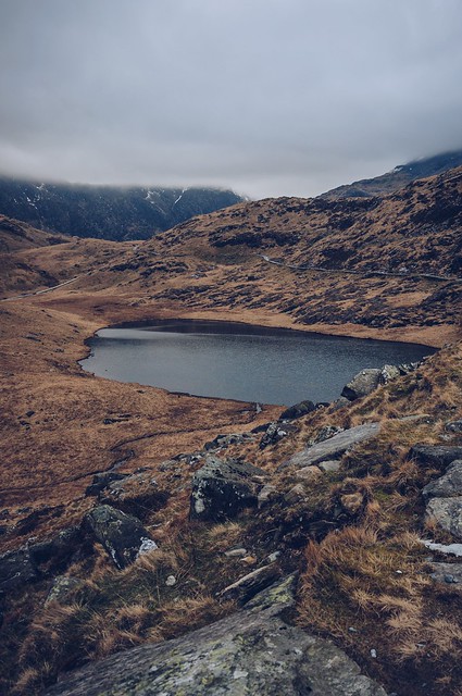 A cloudy day in Snowdonia