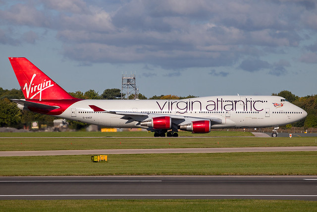 Virgin Atlantic - Boeing 747-41R G-VAST @ Manchester