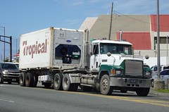 Mack Truck and trailer in St Thomas USVI (1)