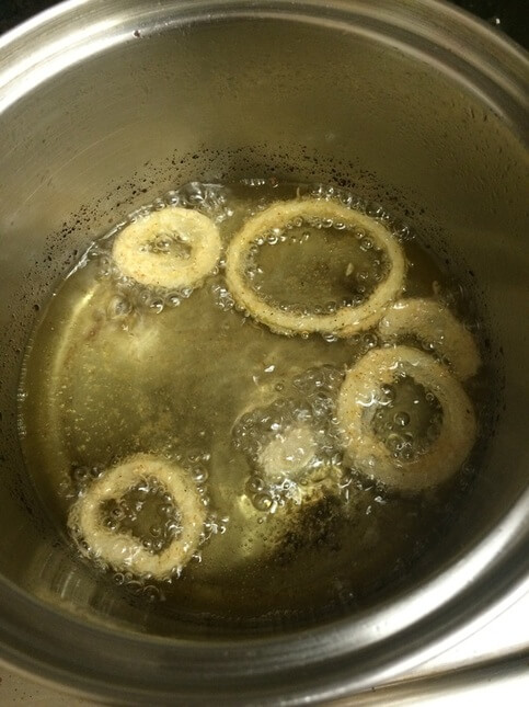 onion rings boil up to 180 deg C