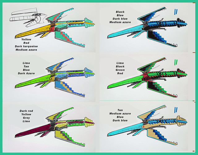 Aztek SHIP starfighter design Quetzal class