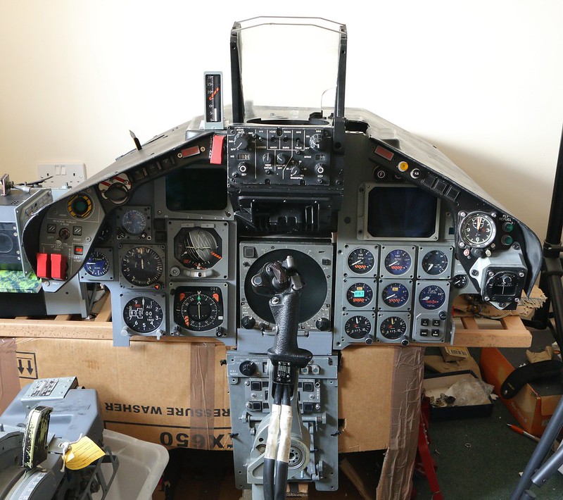 1R5B Tornado Aircraft Cockpit Engine Temperature Indicator 