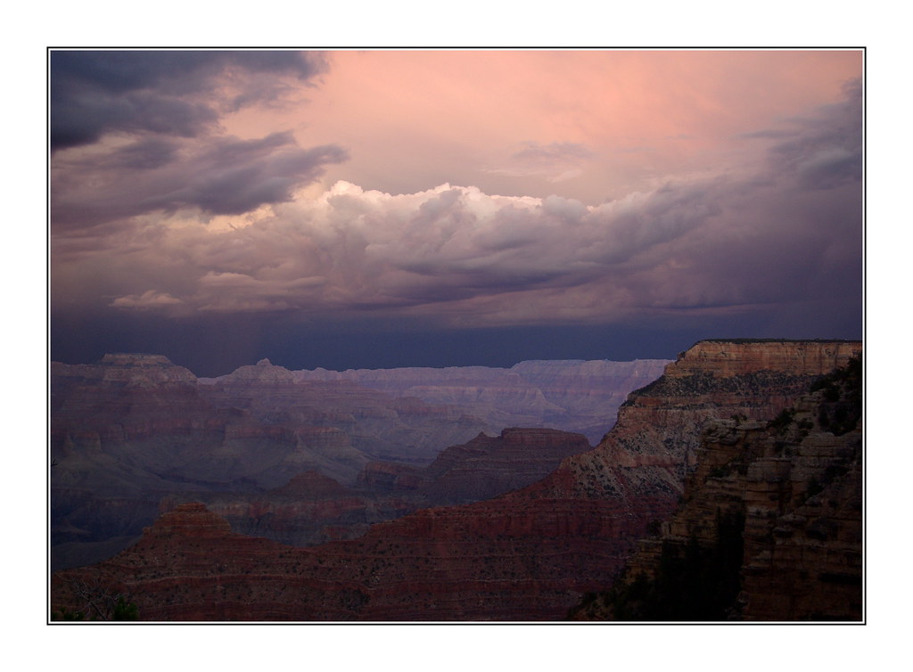 Avant la tempête / Grand Canyon