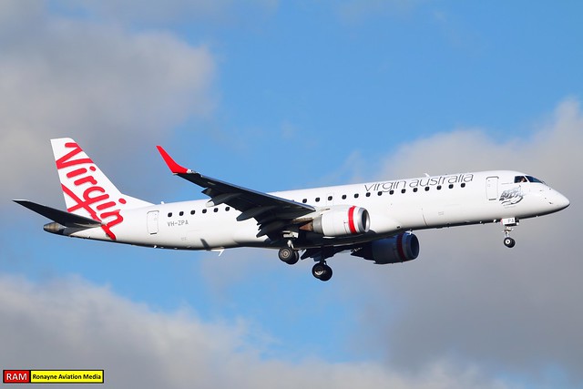VH-ZPA | Embraer 190 | Virgin Australia