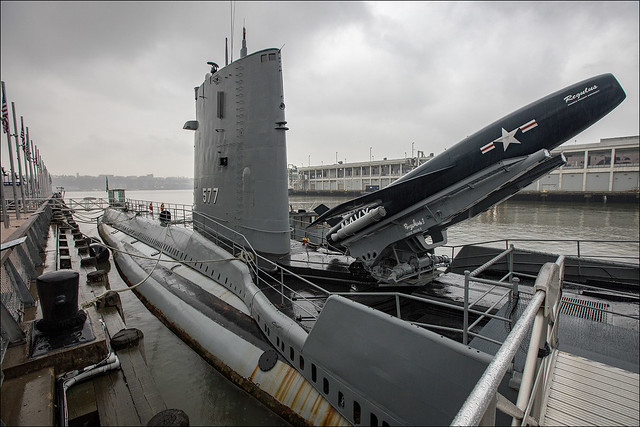 USS Growler submarine, NYC, USA