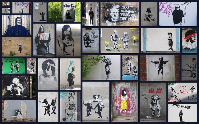 Grafitti Funde in Hamburg - kleine Auswahl