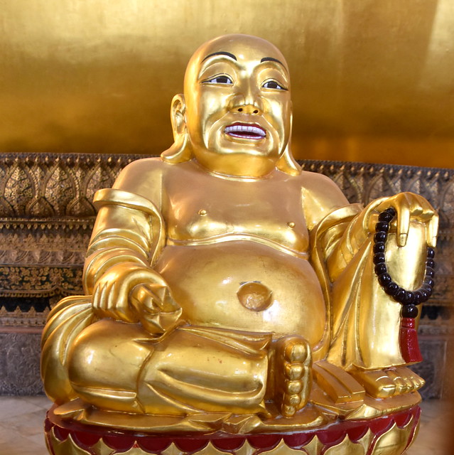Laughing Buddha, Bangkok, Thailand.