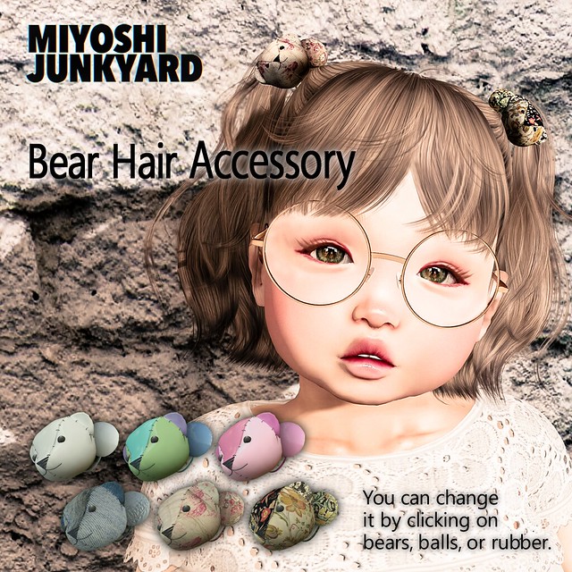 [MJY] Bear Hair Accessory