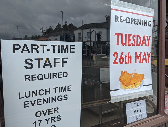 Get ready - Umberto's Chippy back open next week