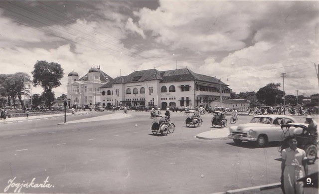 Yogyakarta - Jalan Raya Yogja, 1956