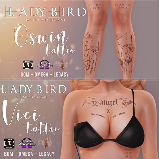Ladybird. // Oswin & Vici Tattoos @ Sanarae ♥