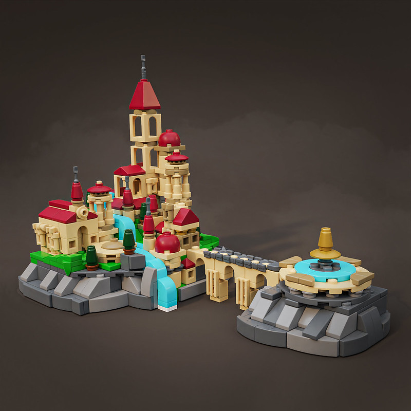 Microscale Fantasy Isle