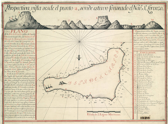 Descubrimiento de la Isla de Pascua con el nombre de San Carlos  1770