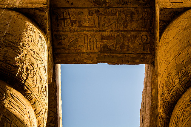 Salut to the grandfathers, Karnak