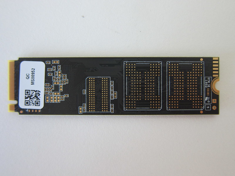 Crucial P1 500GB NVMe M.2 SSD - Back
