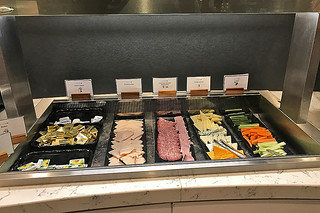 LHR United Club - Cured meats