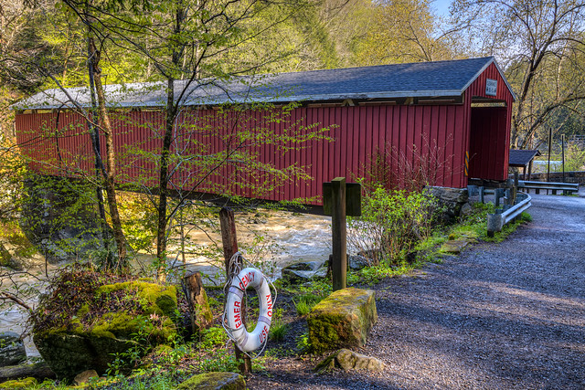 McConnell Mills Covered Bridge 1