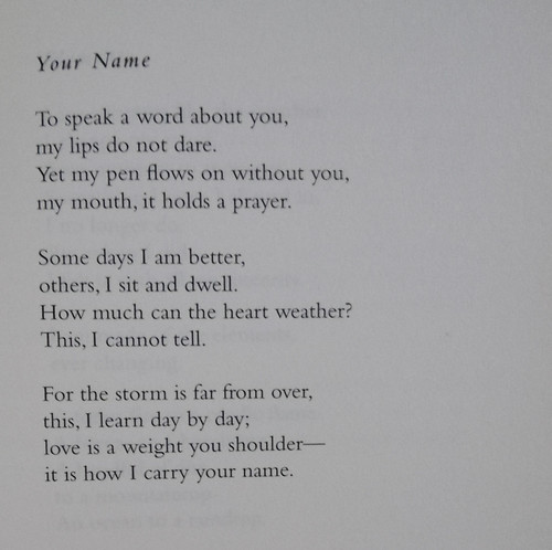 Poems as inspiration  - Your Name by Lang Leav - In Another Life by Soyen