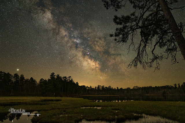 Bohall Lake Milky Way