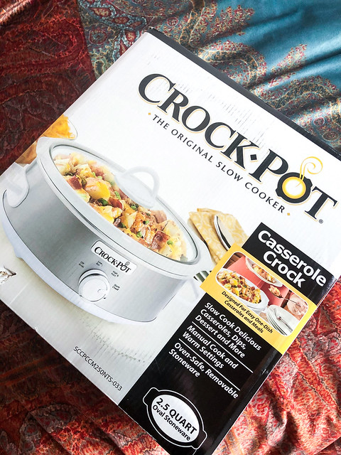  Crock-Pot Casserole Crock Mini Oval Slow Cooker, 2.5