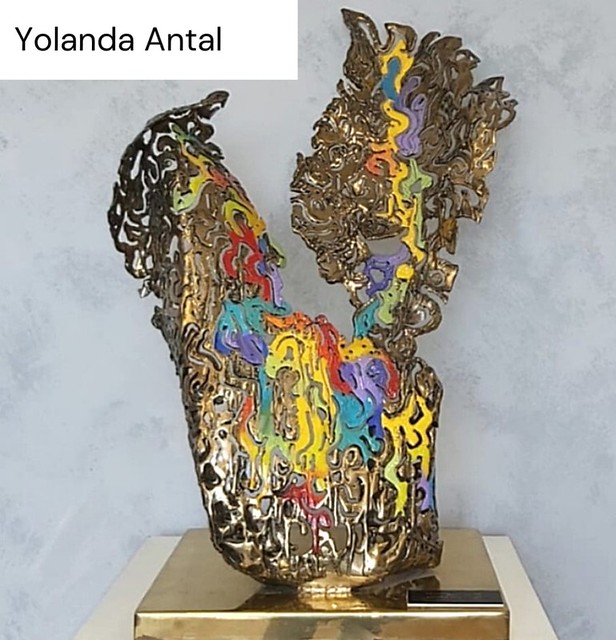 יולנדה אנטל  yolanda antal  פסלת אמנית יוצרת ישראלית עכשווית פלסטית חזותית וויזואלית  מודרנית יוצרות ישראליות עכשוויות מודרניות היוצרות הישראליות העכשוויות המודרניות