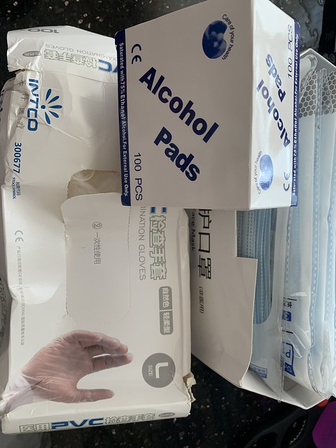 MCO Gloves, Masks and Alcohol Pads