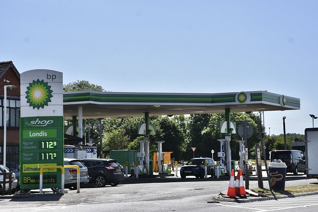 BP, Great North Road Colsterworth Lincolnshire 2020.