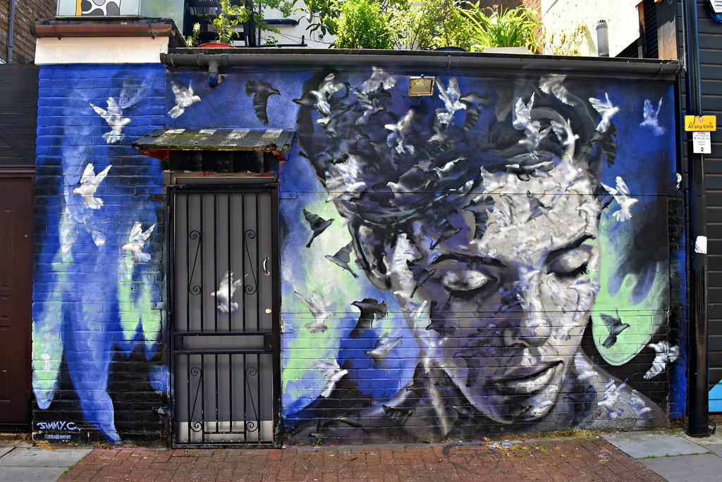 Psyche By Jimmy C: Shoreditch London Street Art 