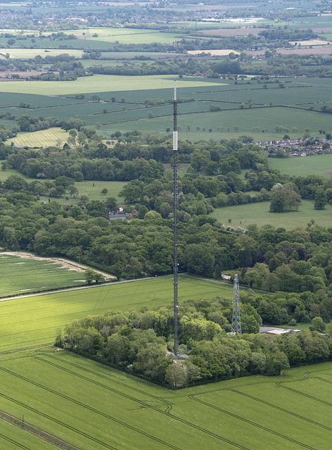Tacolneston Transmitter Mast aerial image