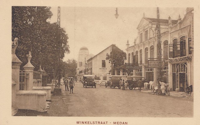 Medan - Shopping Street, 1919