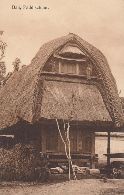 Bali - Gudang Padi, 1911
