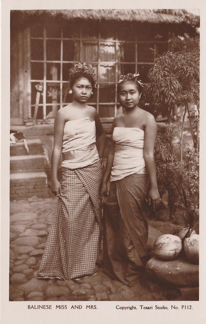 Balinese Miss & Mrs., 1928
