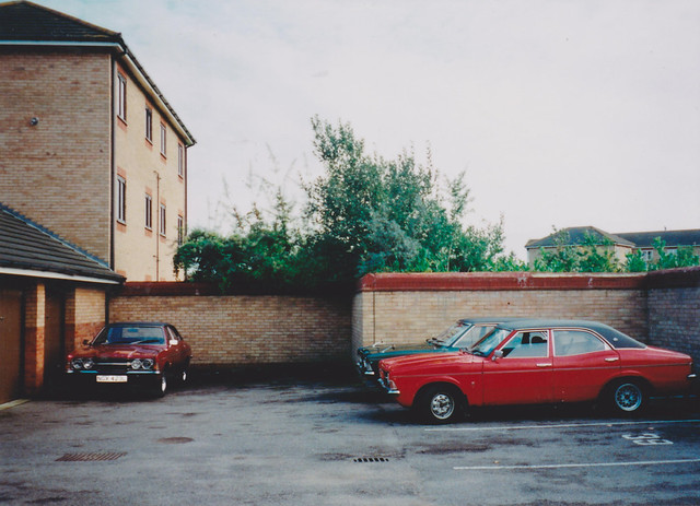 Three Ford Cortina 2000 GXLs
